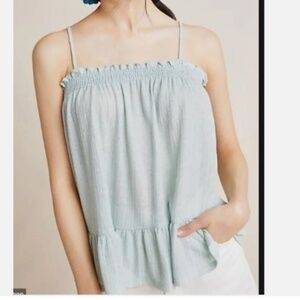 Anthropologie Amadi Sparkly Tank Top